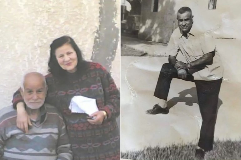 Hammam's grandparents, left, had a loving marriage which started when his grandfather, Elias, right, was working at al-Ahli Hospital [Courtesy of Hammam Farah]