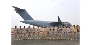 طلائع من القوات القطرية تصل إلى البلاد للمشاركة بتمرين «تكامل/1»