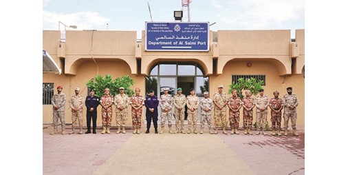 وصول قيادة قوات درع الجزيرة المشاركة في تمرين تكامل/1