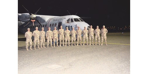 قوة تركية وصلت إلى البلاد للمشاركة في لواء المغاوير/25