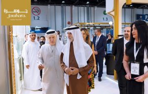 معرض المجوهرات والساعات بأبوظبي يختتم فعالياته بحضور 7 آلاف زائر