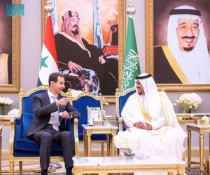 الرئيس السوري يصل الرياض وفي مقدمة مستقبليه نائب أمير منطقة الرياض