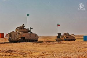 اختتام التمرين البري المختلط «رماية الخليج العربي» في حفر الباطن