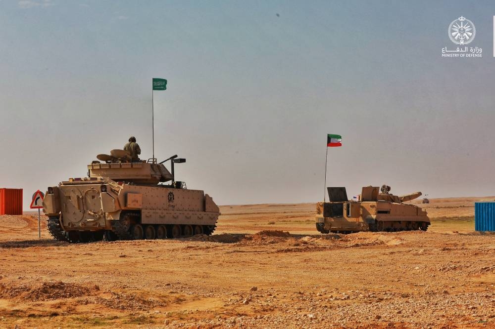 اختتام التمرين البري المختلط «رماية الخليج العربي» في حفر الباطن