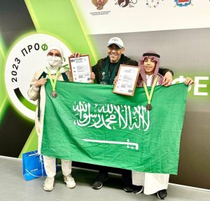 تعليم الطائف يحقق المركز الثاني عالمياً في مسابقة المهارات الروسية 2023 بروسيا