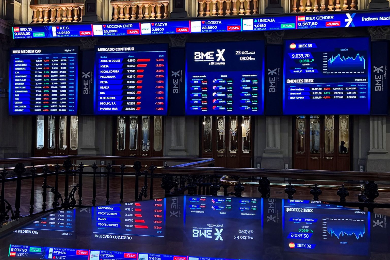 الأسهم الأوروبية تتراجع بضغط من ارتفاع عوائد السندات