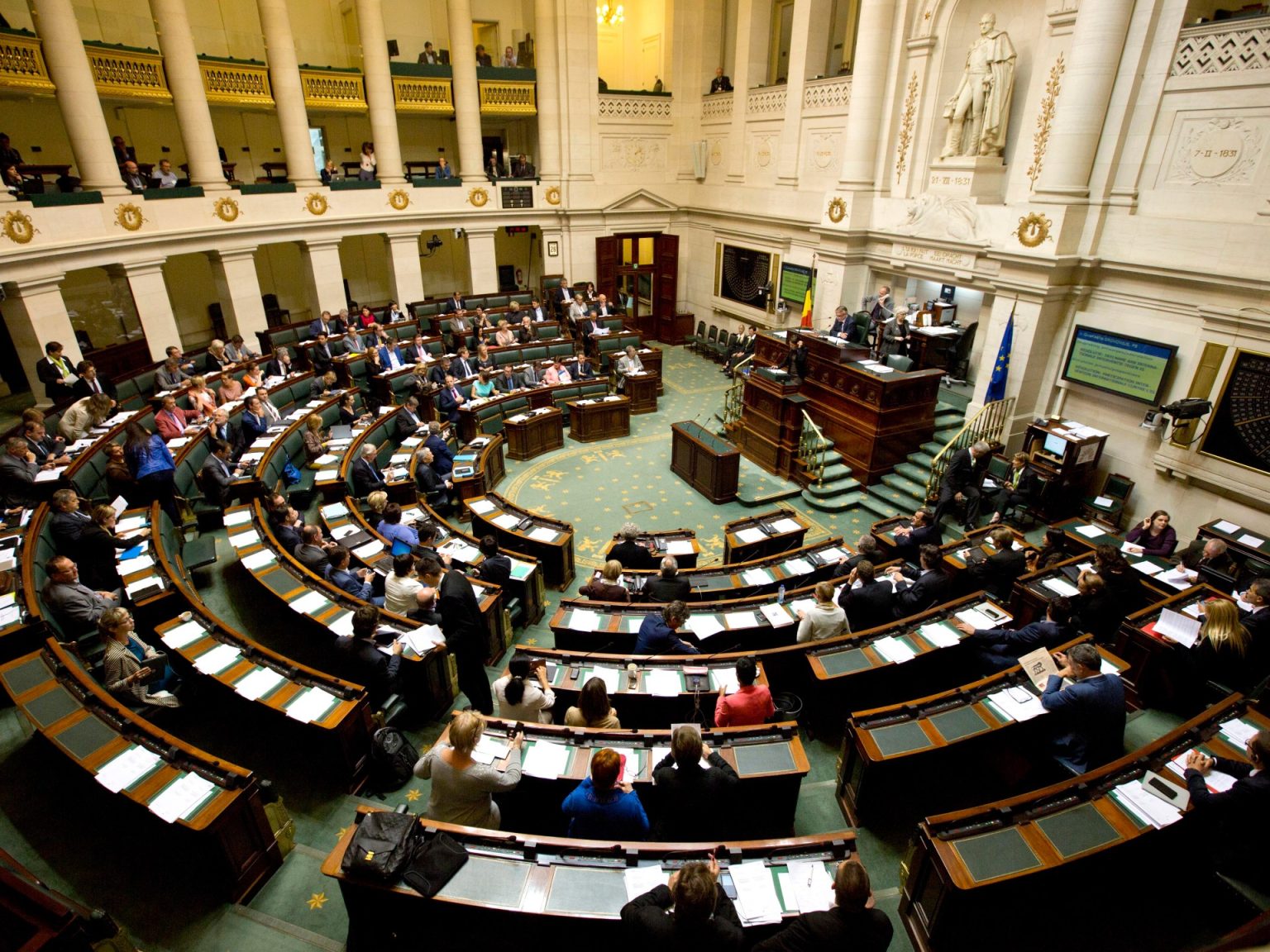 برلمان بلجيكا يرفض عرض فيديو إسرائيلي عن طوفان الأقصى