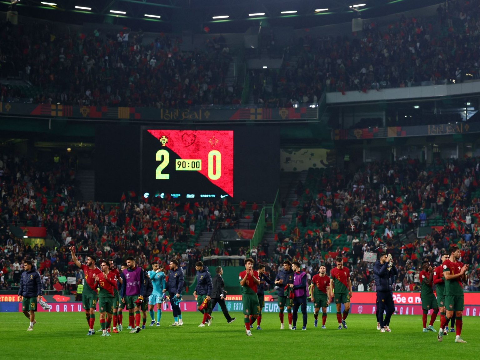 تصفيات “يورو 2024”.. البرتغال تتأهل بالعلامة الكاملة وإسبانيا تهزم جورجيا