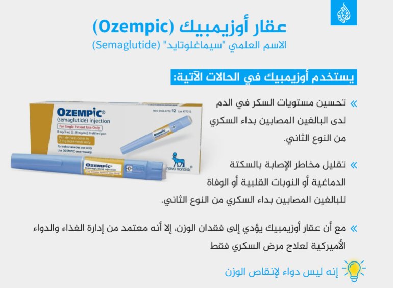 عقار أوزيمبيك Ozempic أوزمبك أوزمببك