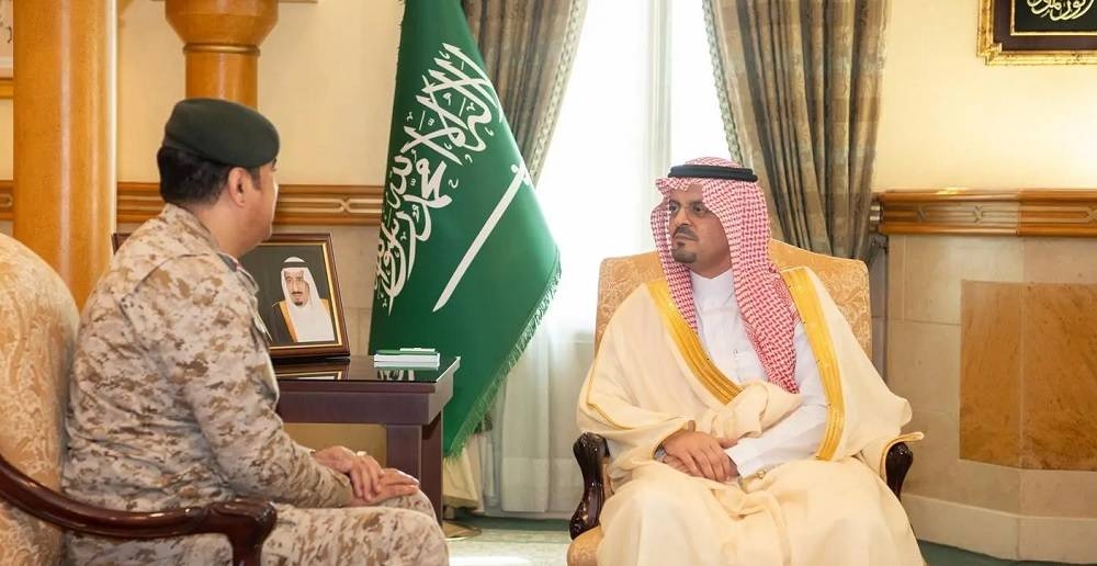 نائب أمير مكة يستقبل قائد المنطقة الغربية