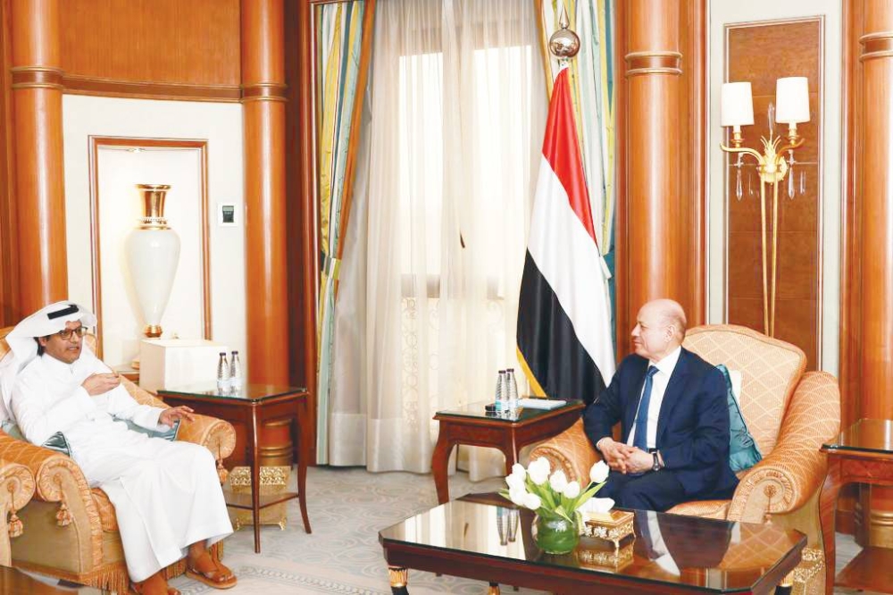 العليمي لـ«عكاظ»: مواقف المملكة لدعم اليمن عظيمة وخارطة السلام إعلاء لمصلحة اليمنيين