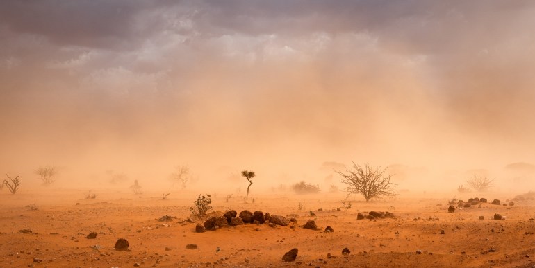 العواصف الترابية يمكن أن تتأثر بتغير المناخ، وهي بدورها تساهم في التأثيرات المرتبطة بالمناخ