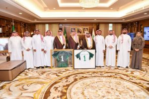 أمير جازان يلتقي رئيس اتحاد القدم