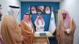 المعجب يفتتح مكتب النيابة العامة في مطار الملك عبدالعزيز