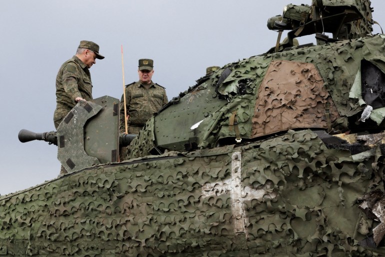 Russian Defence Minister Sergei Shoigu visits troops in the course of Russia-Ukraine conflict