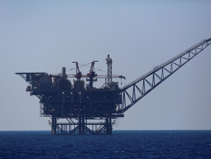 An Israeli gas platform is seen in the Mediterranean sea August 1, 2014. To match Insight ISRAEL-TURKEY/GAS REUTERS/Amir Cohen/File Photo