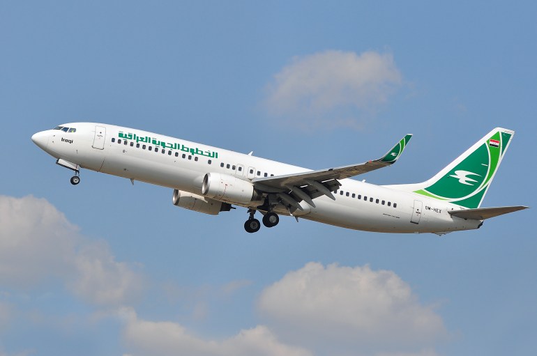 :Iraqi Airways Boeing 737