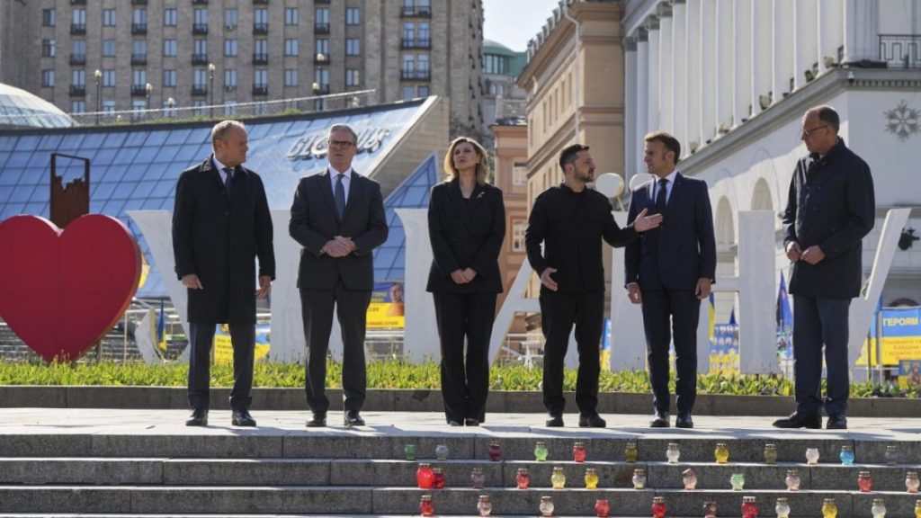 قادة أوروبا في كييف: مساعٍ لتكثيف الضغط على روسيا ودفعها إلى هدنة