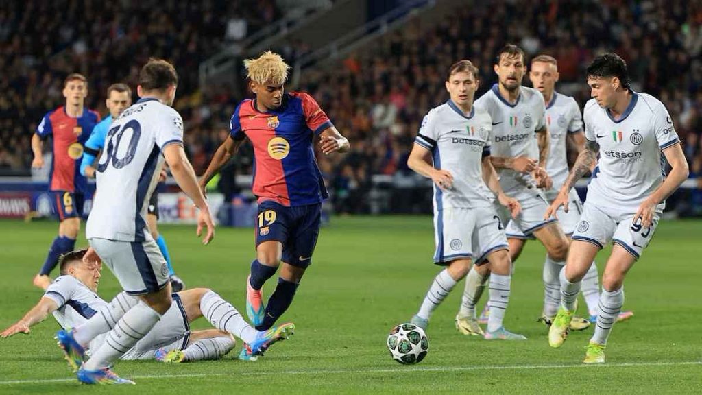 تشكيل إنتر وبرشلونة في إياب نصف نهائي دوري أبطال أوروبا