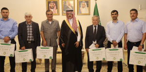 سفير المملكة لدى طاجيكستان يودع حجاج برنامج ضيوف خادم الحرمين الشريفين