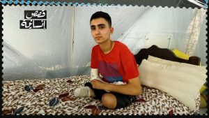 القصف الإسرائيلي يفقد لاعب جمباز ساقيه ويقتل حلمه