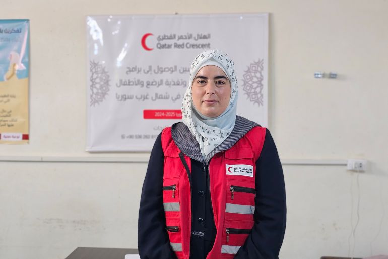 كفاء ديبو منسقة التغذية في الهلال الأحمر القطري(الجزيرة نت)