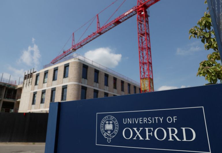 A view of construction of new buildings at University of Oxford Begbroke Science Park, in Kidlington near Oxford, Britain, June 16, 2023. REUTERS/Toby Melville
