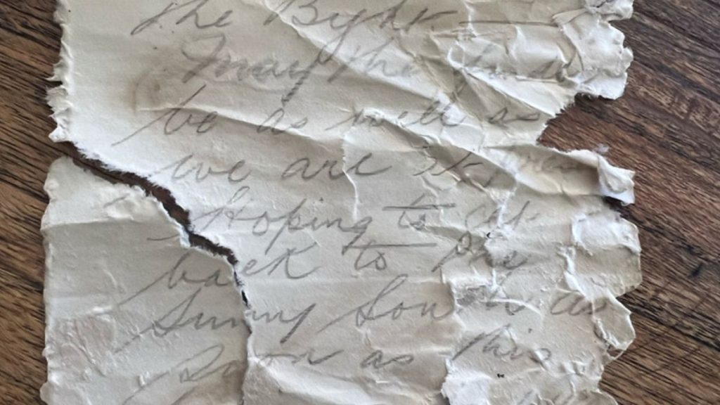 بعد أكثر من مئة عام.. العثور على زجاجة تحمل رسائل جنود أستراليين من الحرب العالمية الأولى