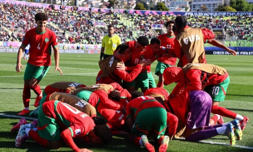 إنجاز تاريخي لمنتخب المغرب في مباراة تشيلي