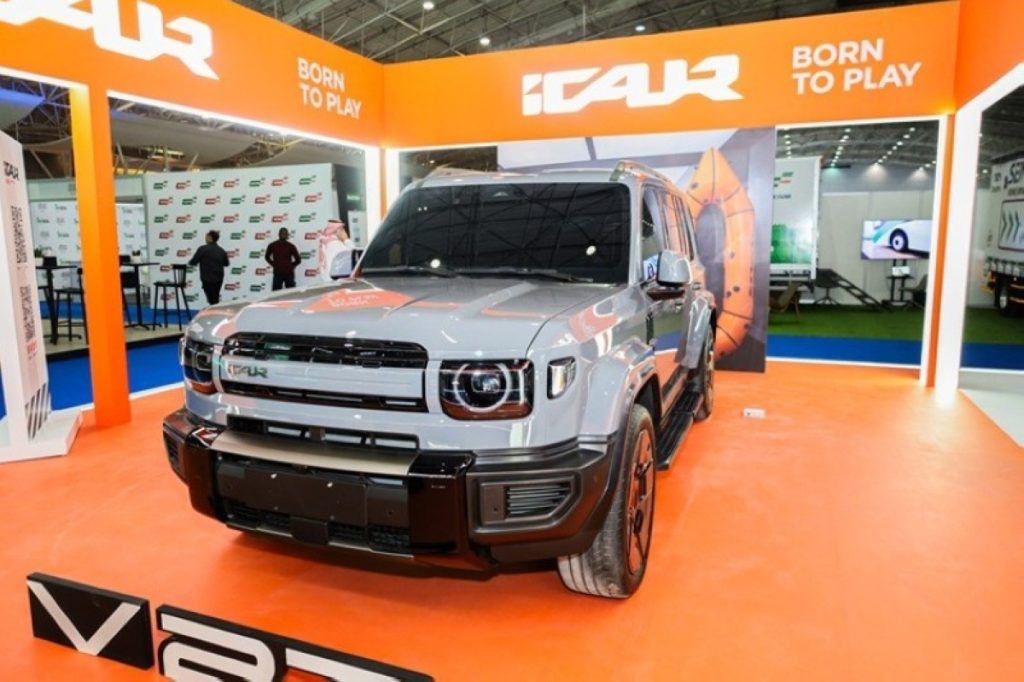 iCAUR تتألق في معرض السيارات الكهربائية بالرياض مع الإطلاق الإقليمي الأول لسيارة V27 REEV SUV