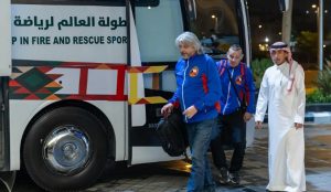 اكتمال وصول المنتخبات المشاركة في بطولة العالم لرياضة الإطفاء والإنقاذ