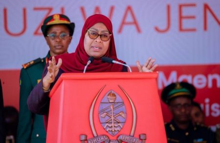 فوز رئيسة تنزانيا بأكثر من 97% من الأصوات في الانتخابات الرئاسية للبلاد