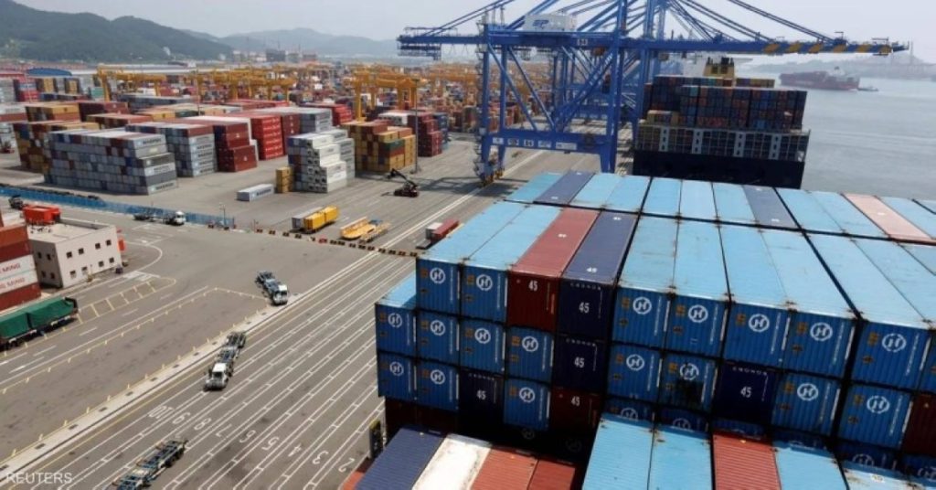 ارتفاع صادرات كوريا الجنوبية بنسبة 3.6% في أكتوبر