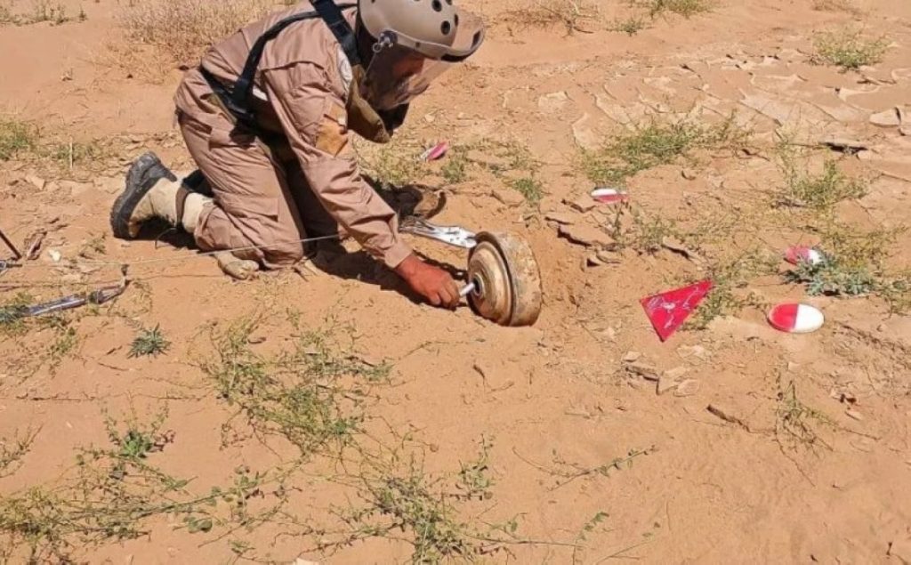 «مسام» ينزع (1,105) ألغام من الأراضي اليمنية خلال أسبوع