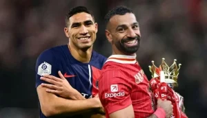 صلاح وحكيمي يتنافسان على جائزة أفضل لاعب عالمي 2025