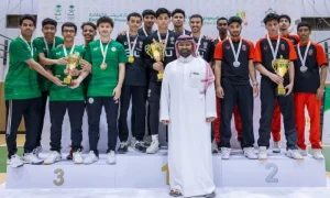 الهلال يفوز ببطولة الدوري الممتاز للشباب في الريشة الطائرة