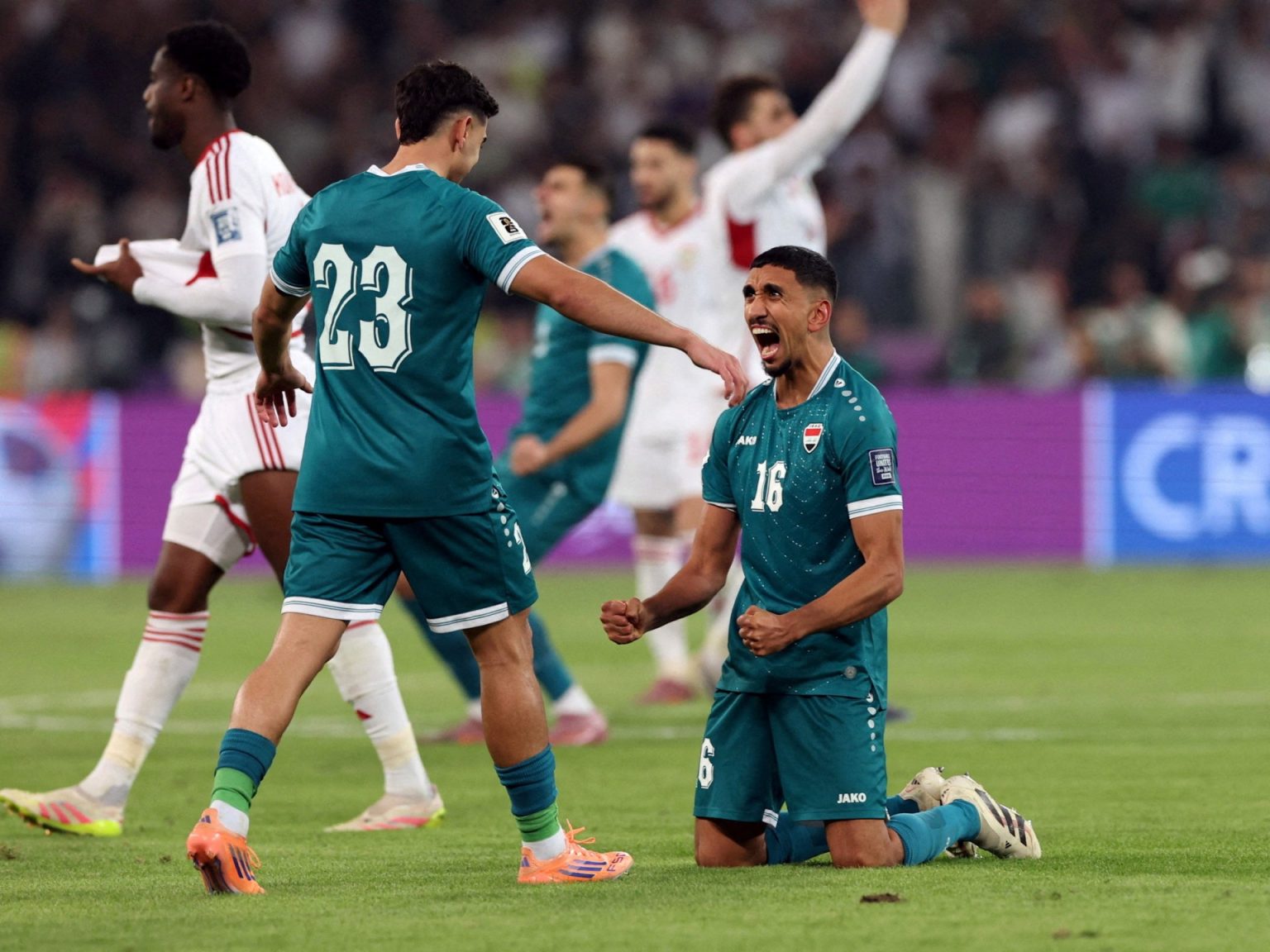 نجما العراق متفائلان بالتأهل لمونديال 2026 بعد الفوز على الإمارات