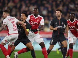 شاهد.. موناكو يحقق فوزا ثمينا على سان جيرمان بالدوري الفرنسي