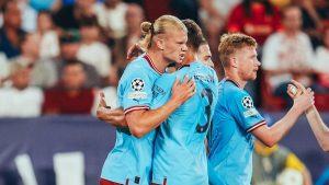 مانشستر سيتي يقسو على دورتموند برباعية في دوري أبطال أوروبا