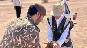 القوات الخاصة للأمن البيئي تنفذ مبادرة تشجير بمنطقة حائل