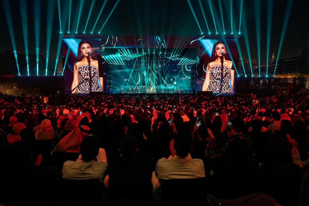 أنغام تتألق في موسم الرياض بعزف عالمي ومفاجأة 31 ديسمبر