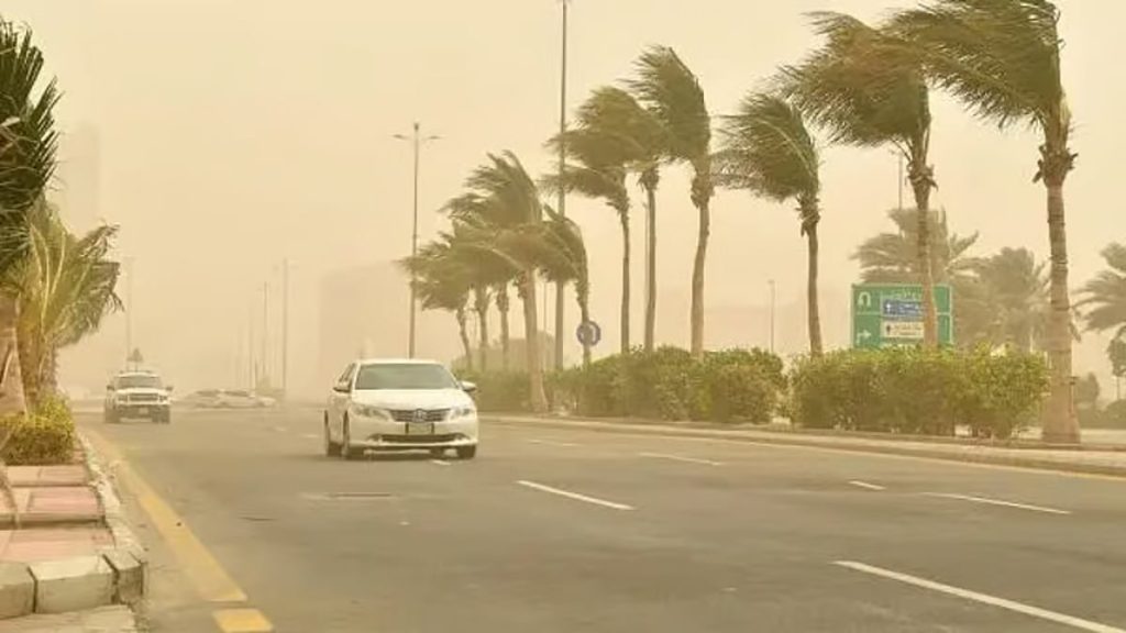 تصل سرعتها إلى 49 كلم/ساعة… المركز الوطني للأرصاد: رياحٌ شديدة على حائل