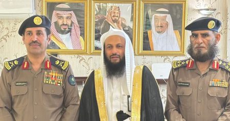 مدير عام فرع هيئة الأمر بالمعروف بعسير يزور الدفاع المدني بالمنطقة