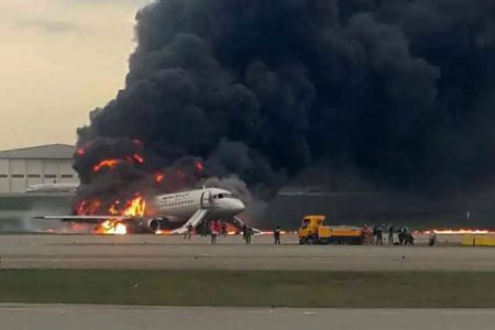 مقتل طاقم طائرة عسكرية روسية تحطمت شمال موسكو