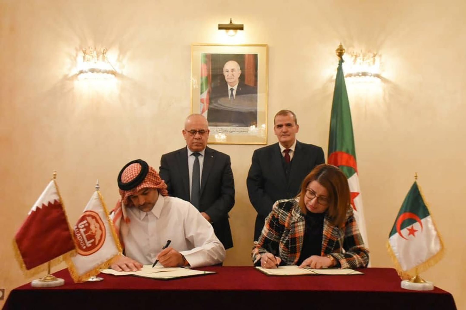 أكبر مشروع لإنتاج الألبان والحليب المجفف بشراكة قطرية جزائرية