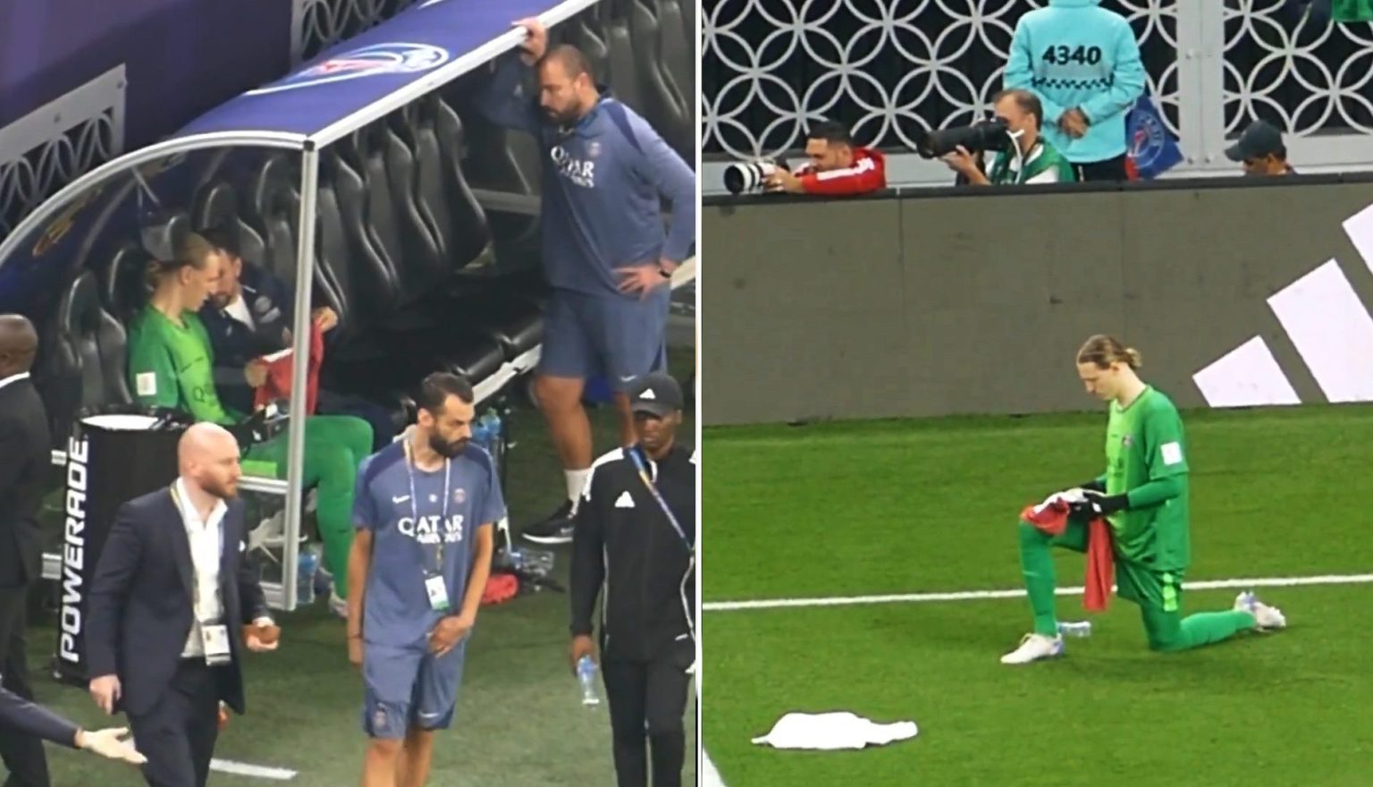 قصة منشفة الوجه التي منحت سان جيرمان لقب كأس القارات