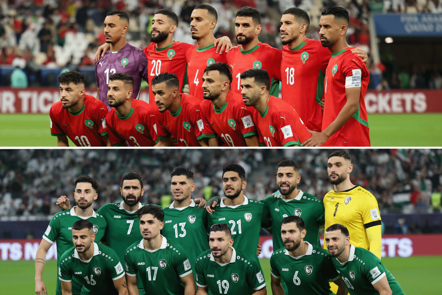 موعد مباراة المغرب ضد سوريا في ربع نهائي كأس العرب والتشكيلتان والقنوات المفتوحة الناقلة للبث المباشر