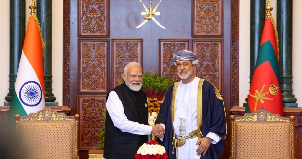 الهند توقع اتفاقية شراكة اقتصادية شاملة مع سلطنة عمان