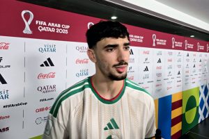 رضوان بركان للجزيرة نت: الفوز على البحرين مجرد بداية.. ونطمح لمجاراة الأرجنتين في كأس العالم