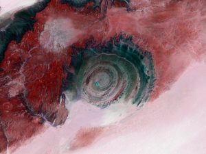 وكالة الفضاء الأوروبية تنشر صورا جديدة لـ”عين الصحراء” الموريتانية